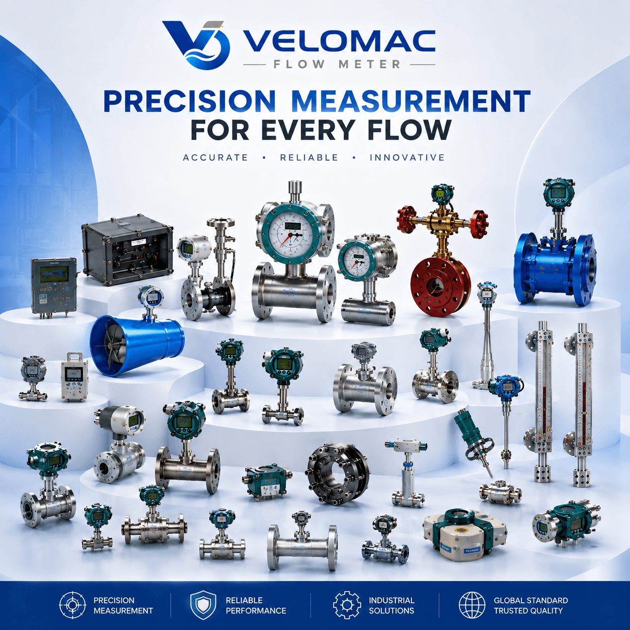 Velomac flowmeter product range