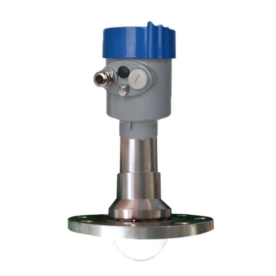 Velomac radar level transmitter options on clean background