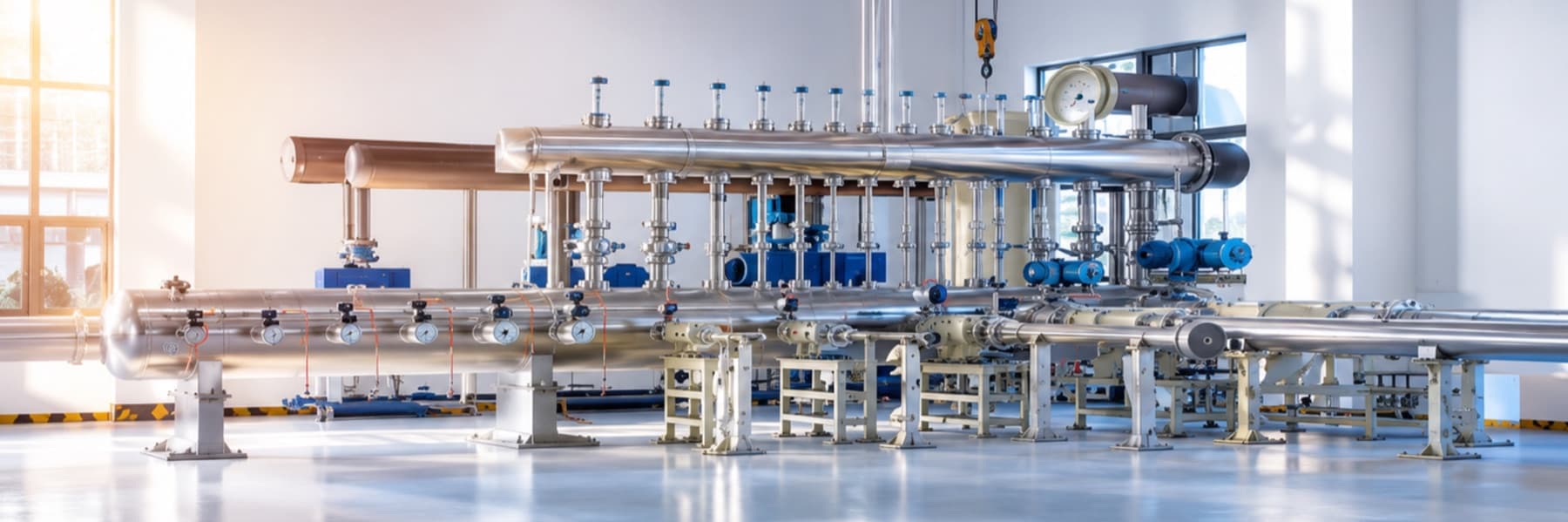 Gas flow calibration system with controlled comparison lines