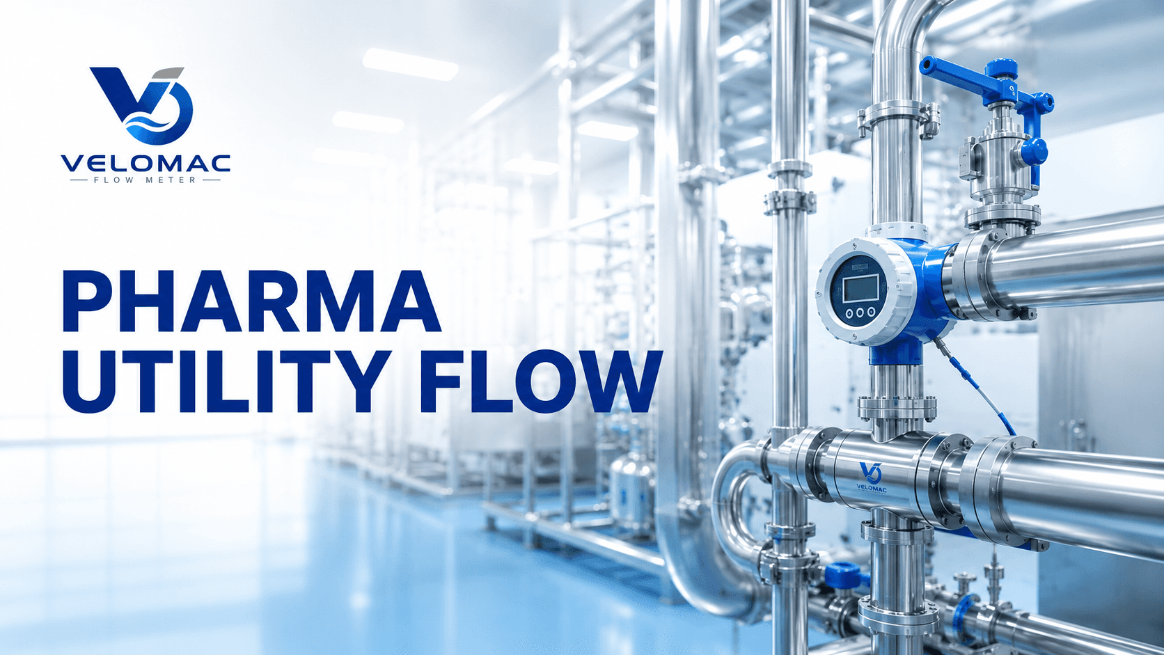 Pharma utility flow measurement planning for WFI, clean steam, CIP, SIP, solvent, and API process utility lines