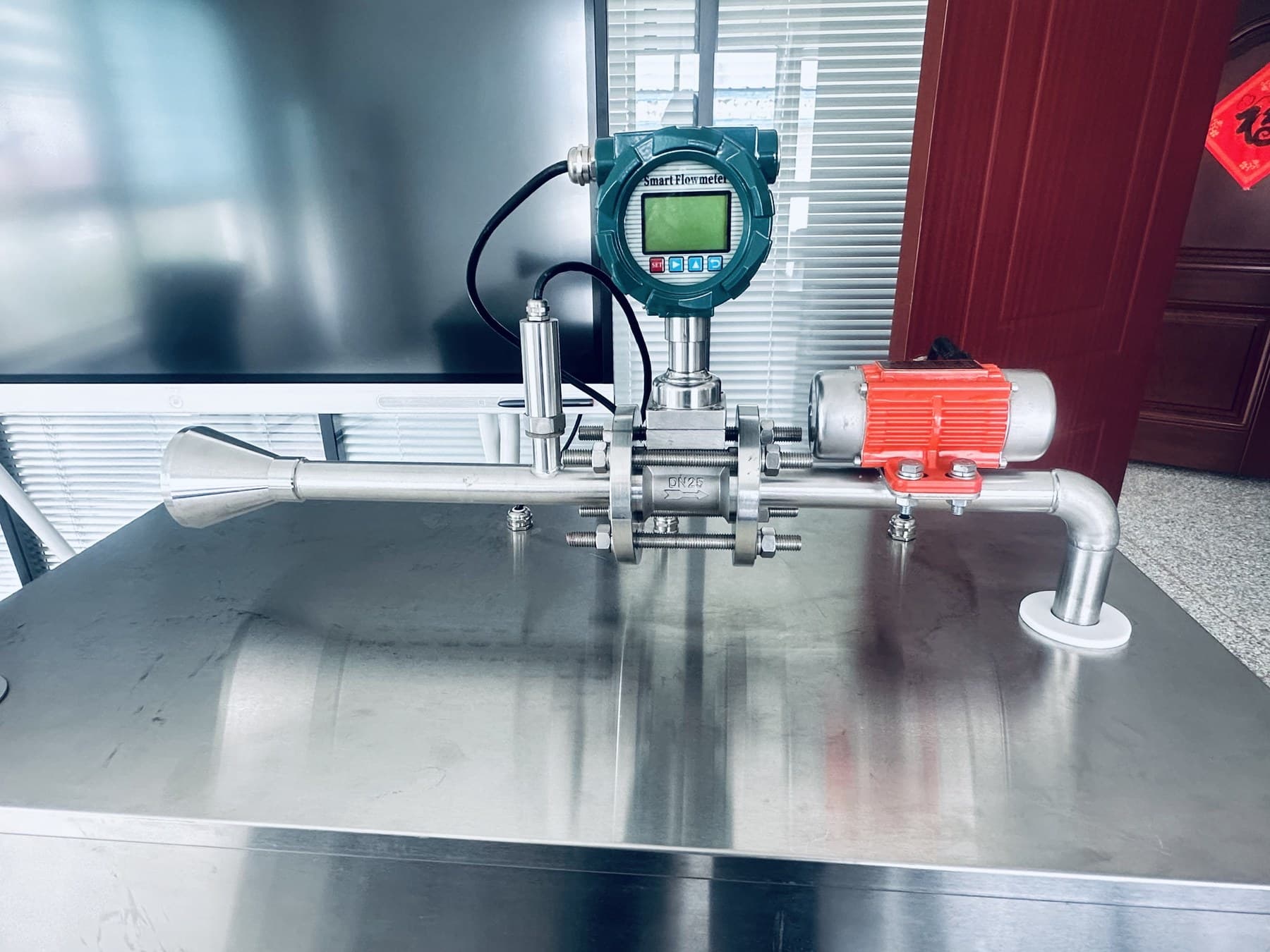 Velomac vibration measurement test system